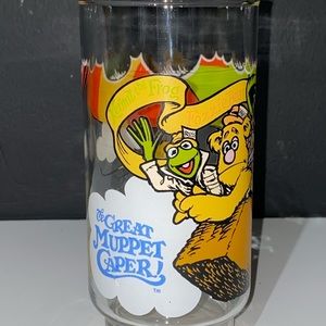 1981 The Great Muppet Caper Mcdonald's Glass